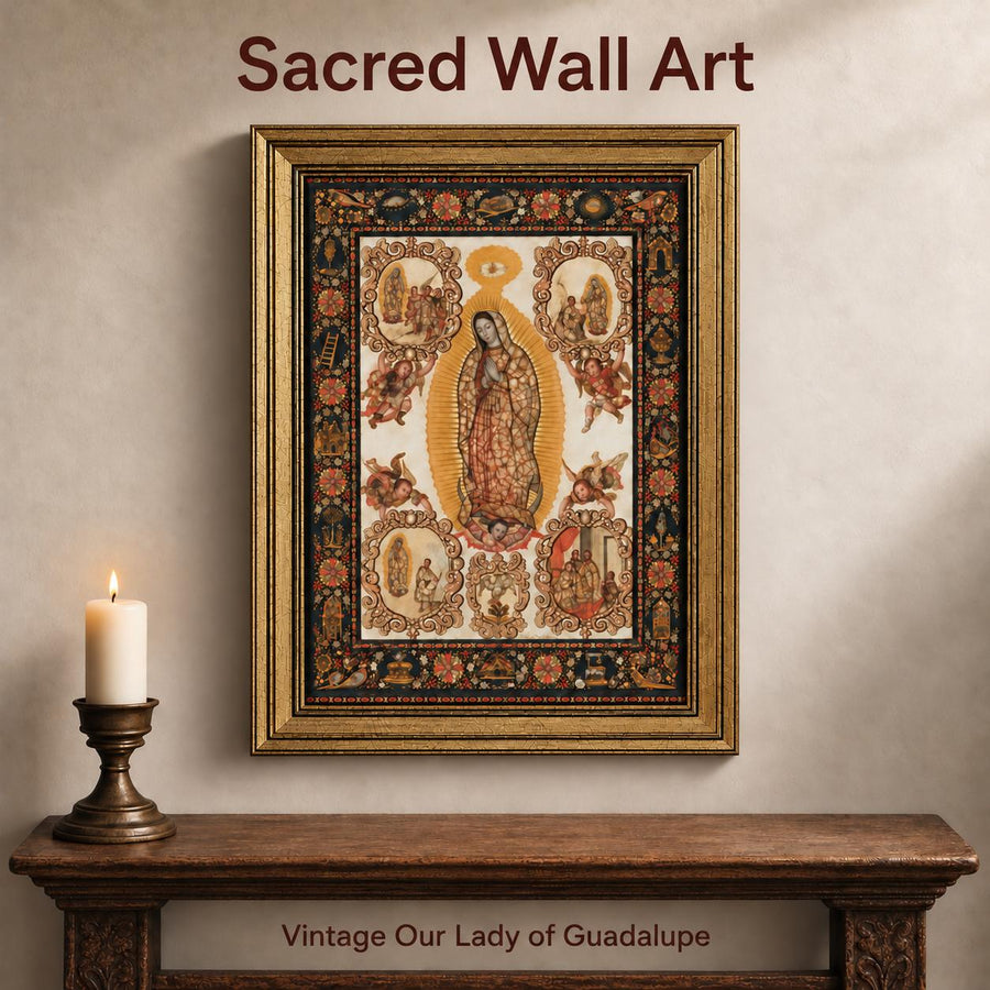 Our Lady of Guadalupe Framed Print — A022 — Primary catalog image