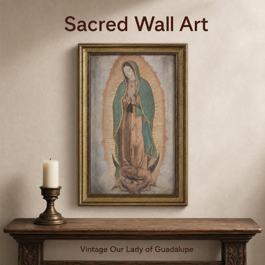 Our Lady of Guadalupe Framed Wall Art — Classic — Primary catalog image