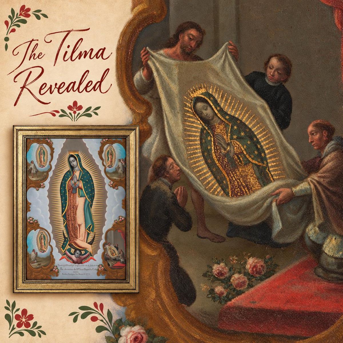 Our Lady of Guadalupe Framed Print — Heritage — Decorative art composition shown in the catalog